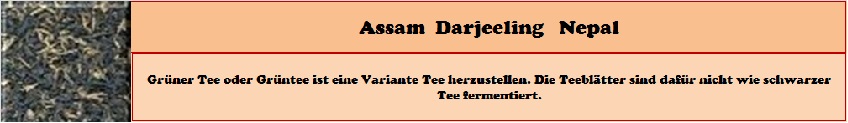 Assam Darjeeling